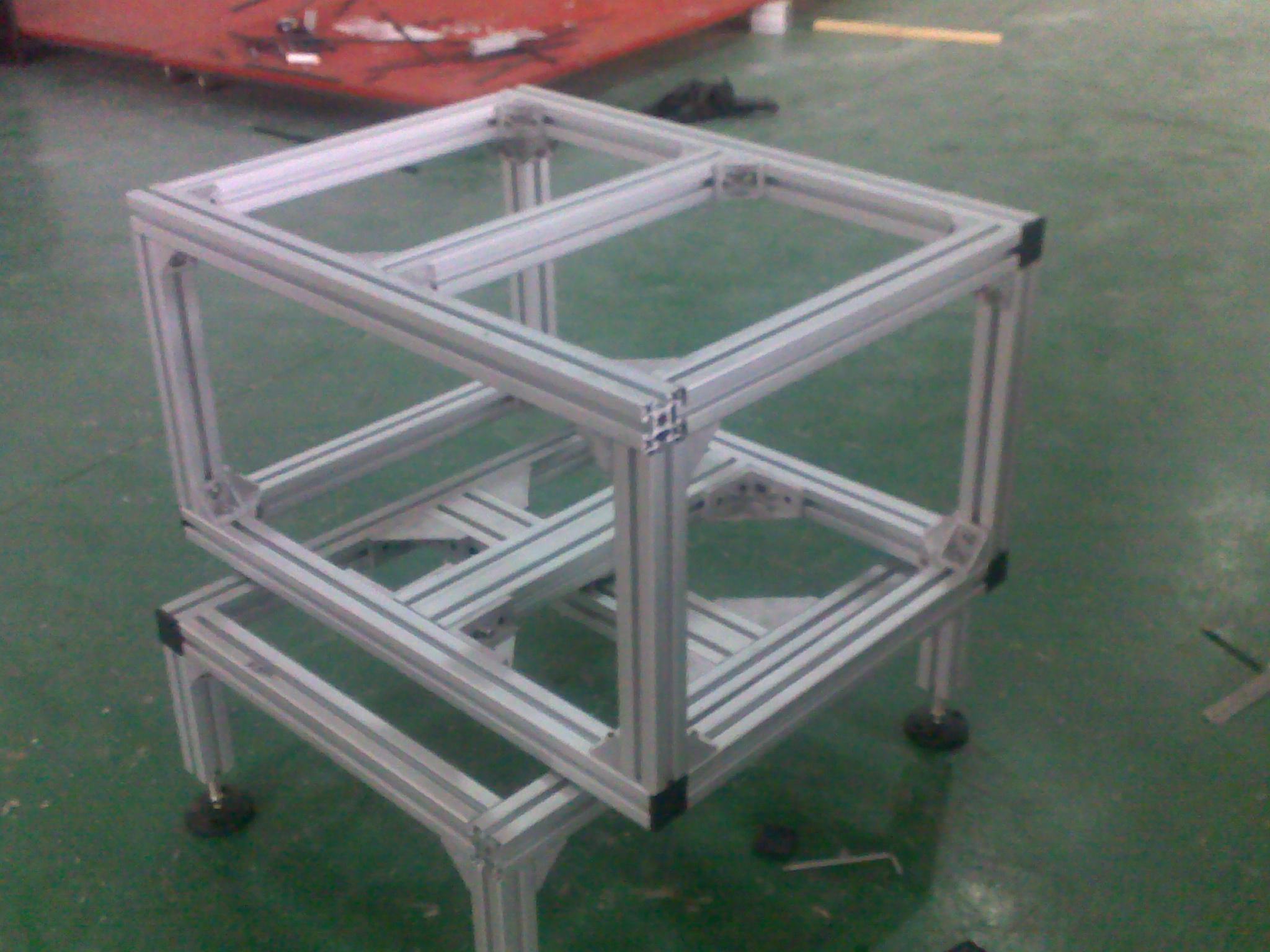 鋁型材雙層支架定制過(guò)程復(fù)雜？沒(méi)那回事兒