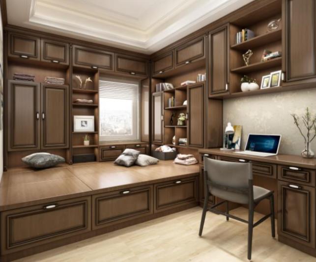 全鋁榻榻米-03（風格：中式；顏色：胡桃）