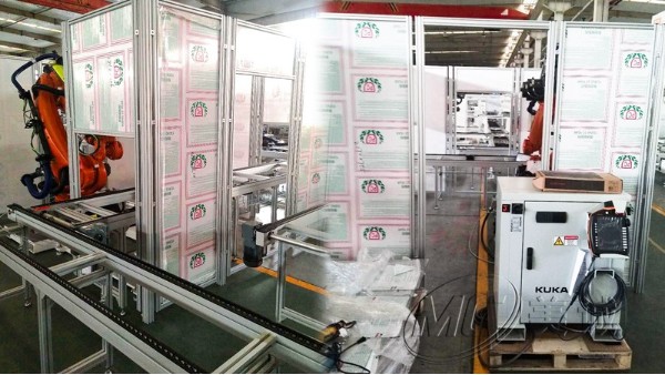 鋁型材機器人設(shè)備防護罩 鋁型材機器人設(shè)備防護罩