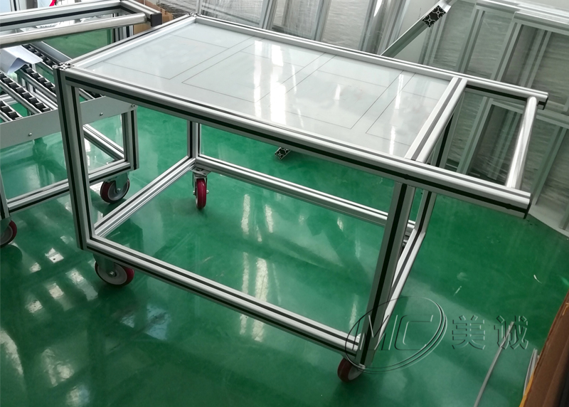 鋁型材小車(chē)成品，離不開(kāi)模型圖的幫助